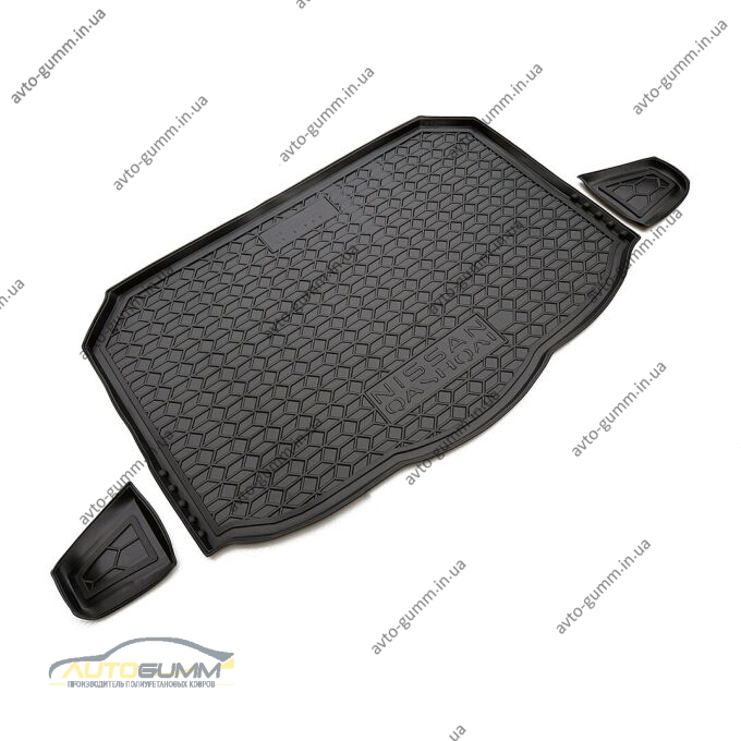 Автомобільний килимок в багажник Nissan Qashqai 2022- Acenta (AVTO-Gumm)