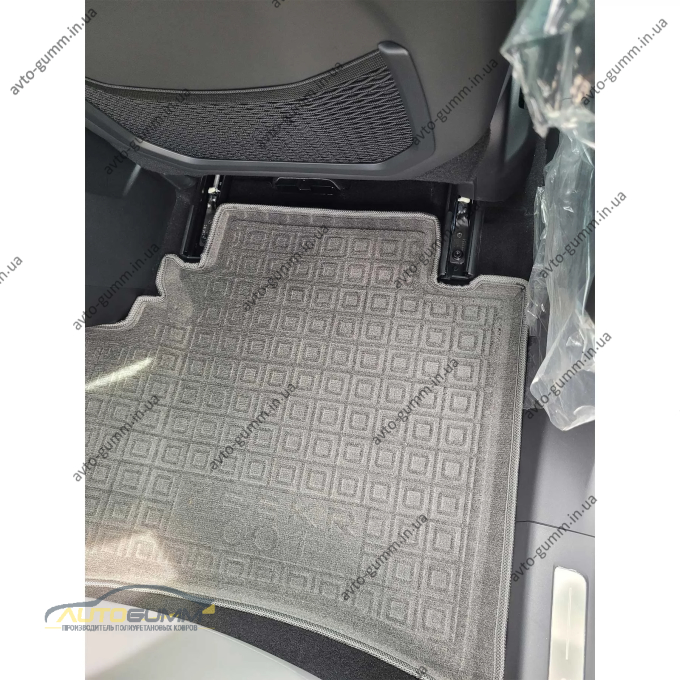 Гібридні килимки в салон Zeekr 001 2022- (AVTO-Gumm)