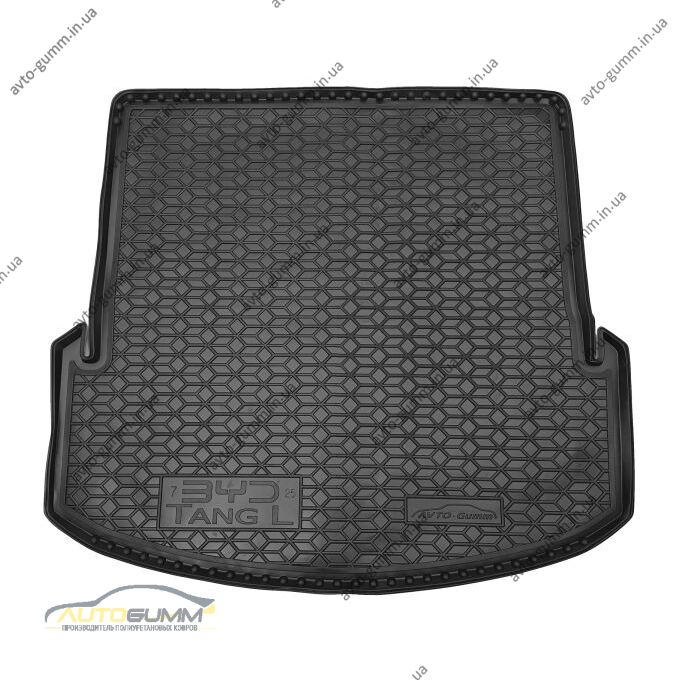 Автомобильный коврик в багажник BYD Tang L 2025- EV (7 мест) удлиненный (AVTO-Gumm)