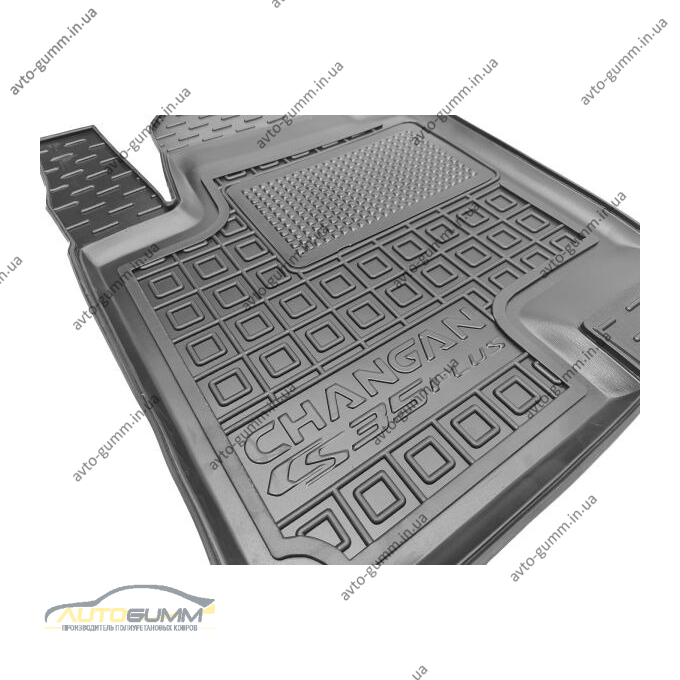 Водительский коврик в салон Changan CS35 Plus 2022- ДВС (AVTO-Gumm)