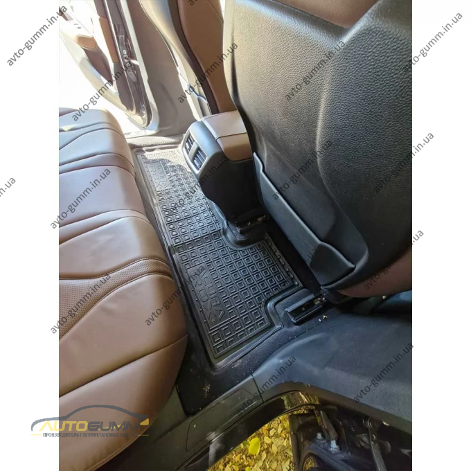 Килимки в салон Acura RDX 2018- гумові, чорні (AVTO-Gumm)