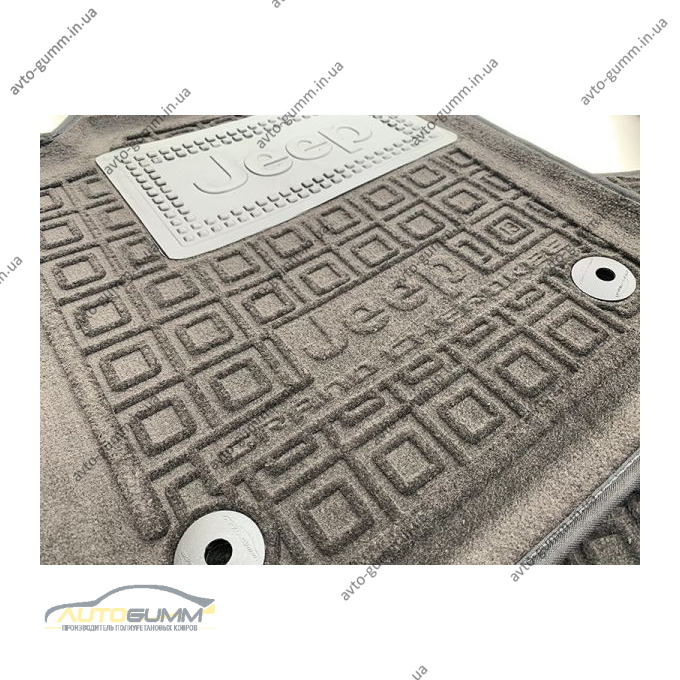 Гібридні килимки в салон Jeep Grand Cherokee (WK2) 2010- (AVTO-Gumm)