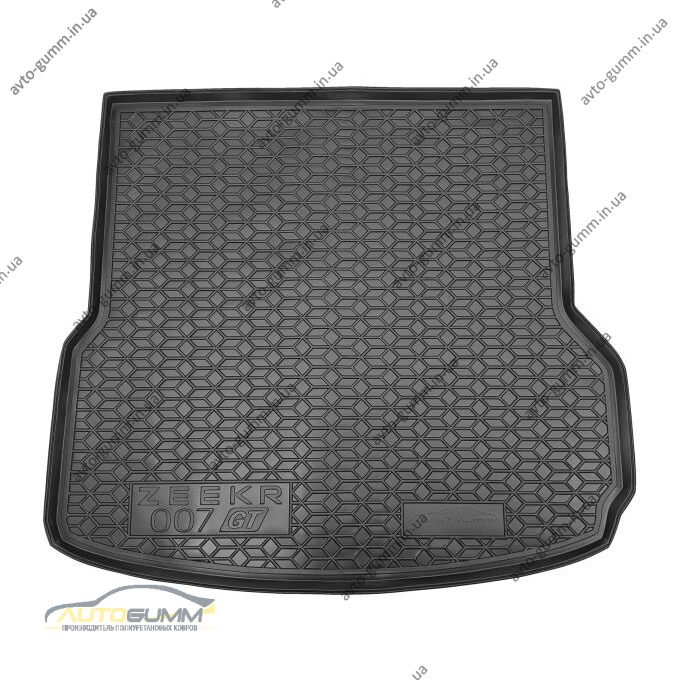 Автомобильный коврик в багажник Zeekr 007 2025- GT (AVTO-Gumm)