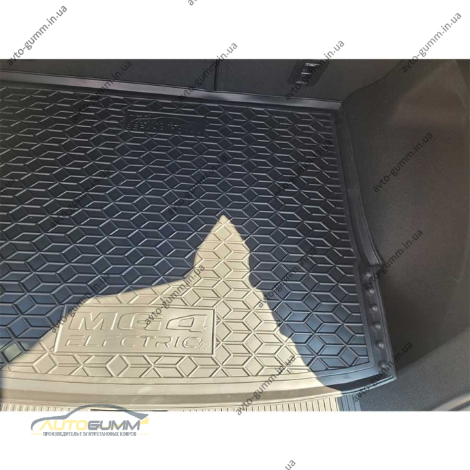 Автомобільний килимок в багажник MG 4 EV 2022- Luxury Верхня поличка (AVTO-Gumm)