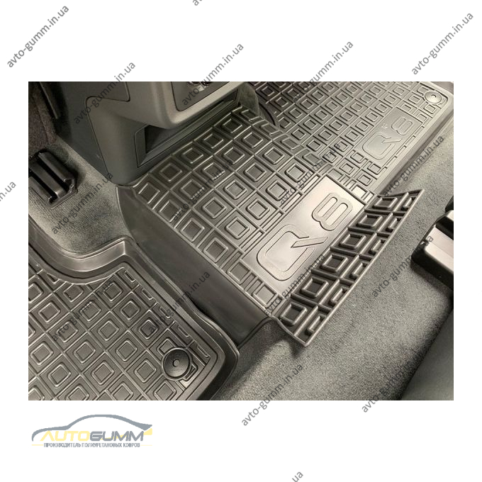 Автомобильные коврики в салон Audi Q8 2018- (Avto-Gumm)