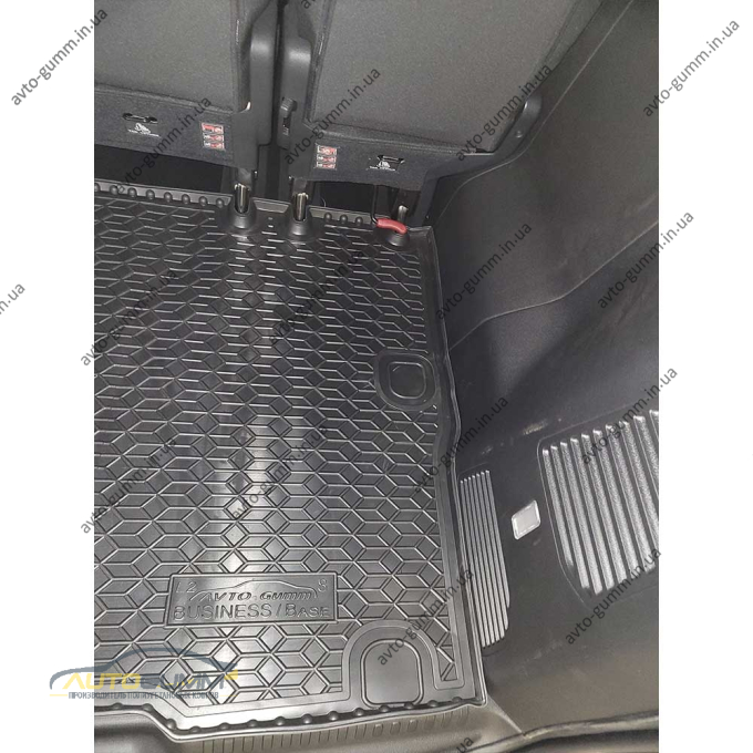 Автомобильный коврик в багажник Opel Zafira Life 2019- Business (Base) (8м) L2 (AVTO-Gumm)