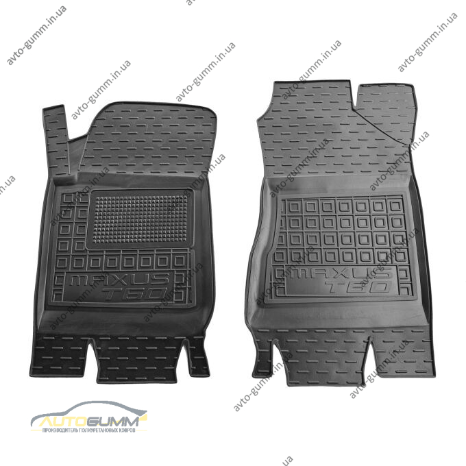 Передние коврики в автомобиль MG Maxus T60 (AVTO-Gumm)