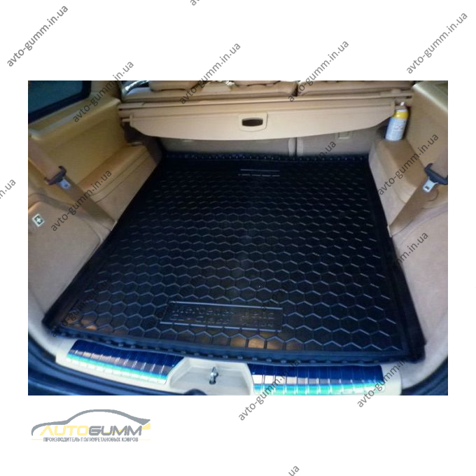 Автомобильный коврик в багажник Mercedes GL (X164) 2006- (Avto-Gumm)