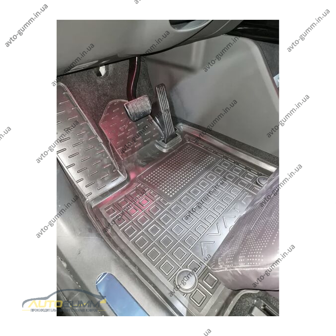 Килимки в салон Avatr 07 2025- гумові, чорні (AVTO-Gumm)