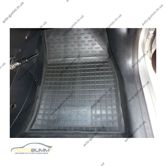 Автомобільні килимки в салон Ford Fiesta 2002-2008 (Avto-Gumm)