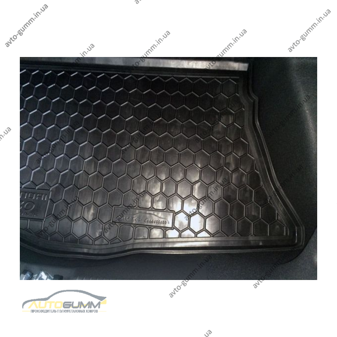 Автомобильный коврик в багажник Hyundai i30 2012- Hatchback (Avto-Gumm)