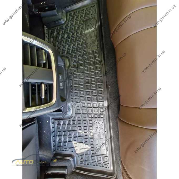 Килимки в салон Acura RDX 2018- гумові, чорні (AVTO-Gumm)