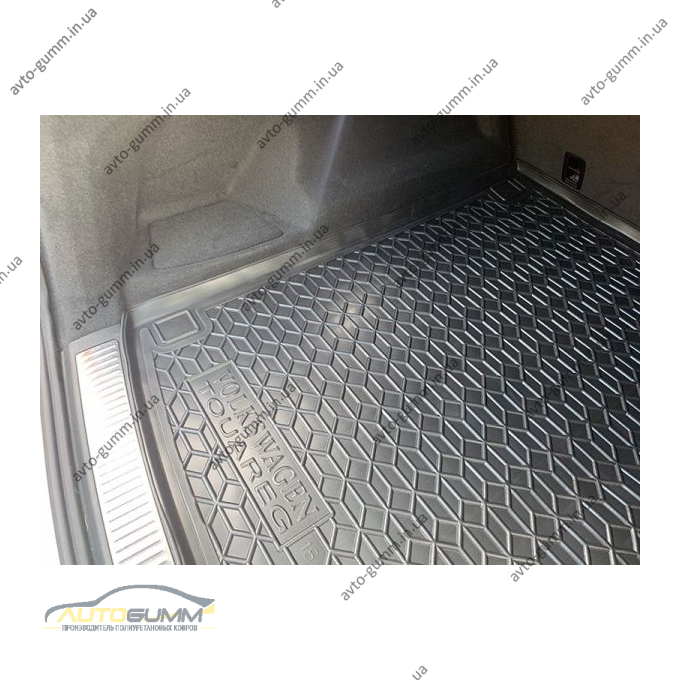Автомобильный коврик в багажник Volkswagen Touareg 2018- (Avto-Gumm)