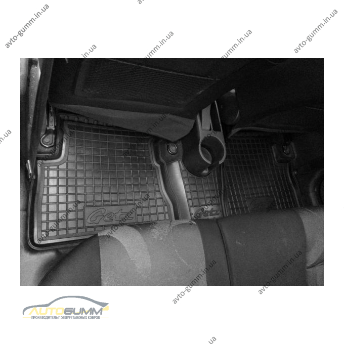 Автомобільні килимки в салон Hyundai Getz 2002- (Avto-Gumm)