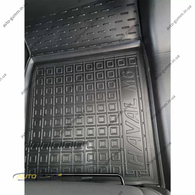 Килимки в салон Haval M6 2023- гумові, чорні (AVTO-Gumm)