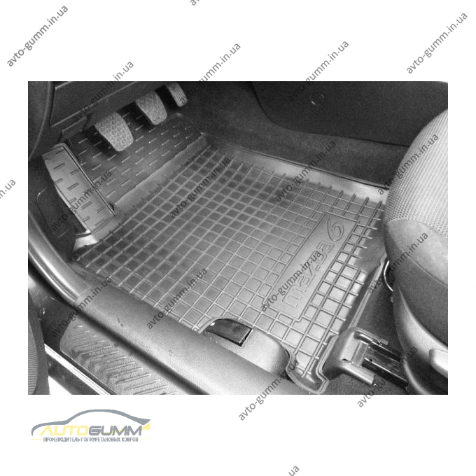 Автомобильные коврики в салон Mazda 6 2002-2007 (Avto-Gumm)