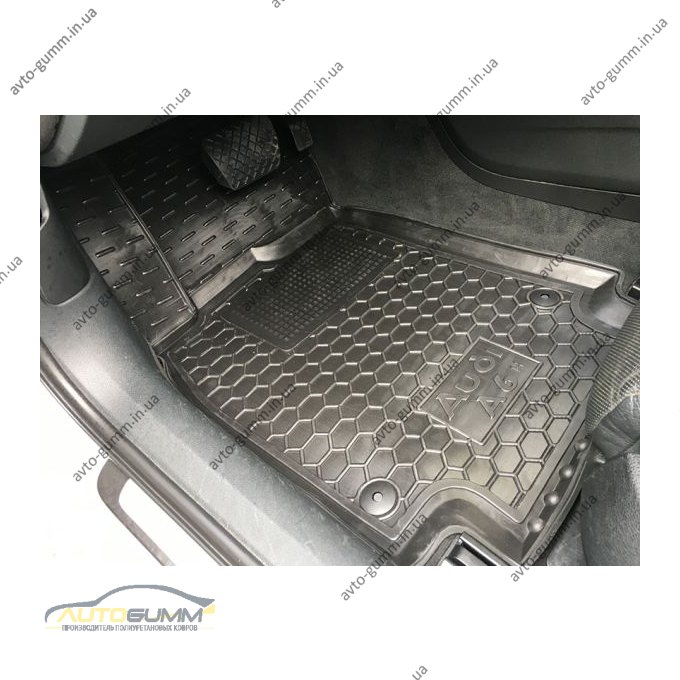 Передні килимки в автомобіль Audi A6 (C7) 2014- (Avto-Gumm)