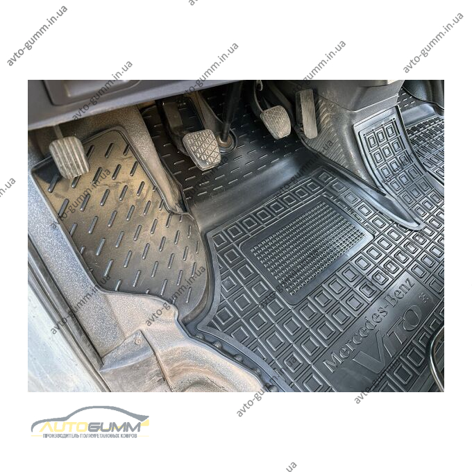 Автомобильные коврики в салон Mercedes Vito (W638) 1996- (AVTO-Gumm)