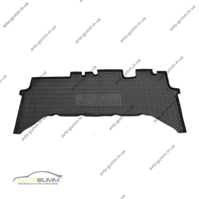 Автомобильные коврики в салон Renault Master 3 2019- DoubleCab (2-й ряд) (AVTO-Gumm)