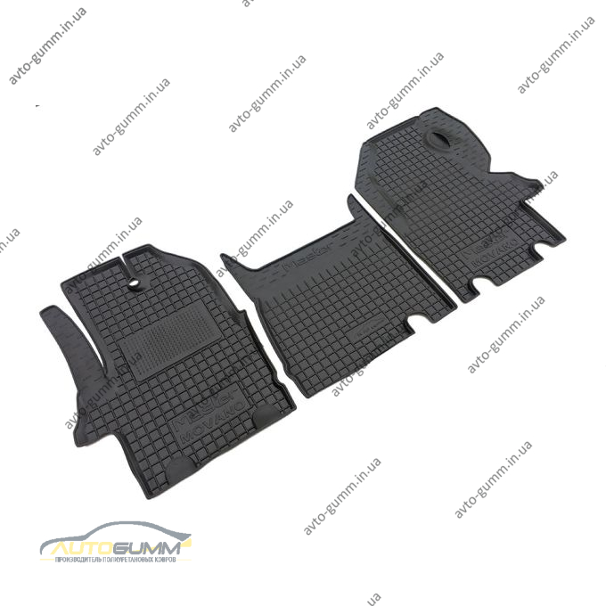 Автомобільні килимки в салон Renault Master 2 03-10/Opel Movano 03- (FL) (Avto-Gumm)