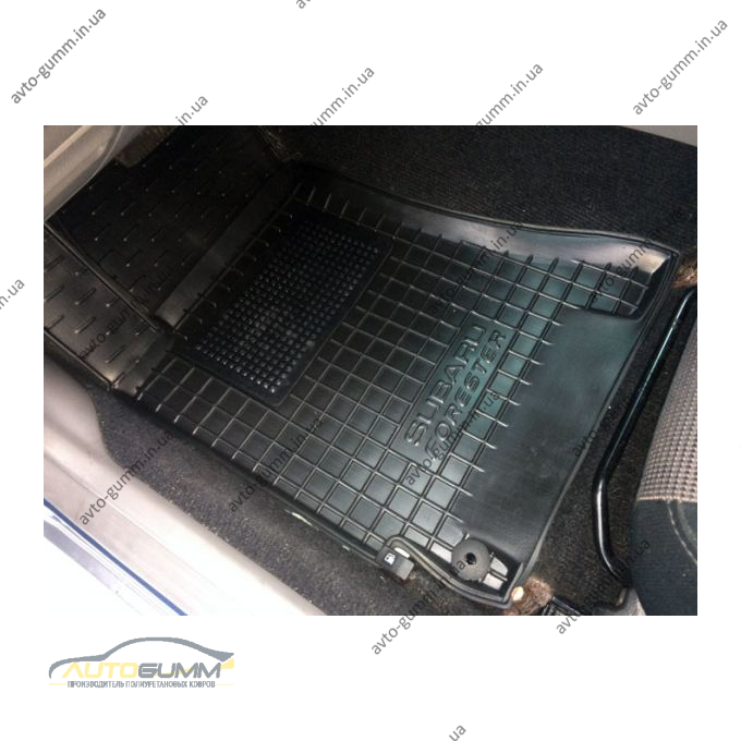 Передні килимки в автомобіль Subaru Forester 2 2002-2008 (Avto-Gumm)