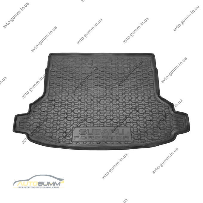 Автомобильный коврик в багажник Subaru Forester 6 2025- без сабвуфера (AVTO-Gumm)
