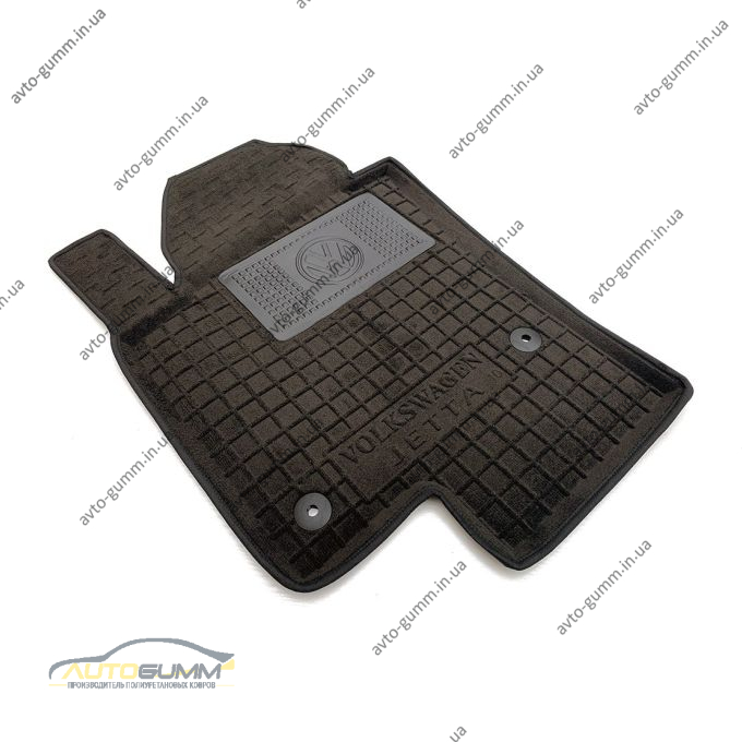 Гібридні килимки в салон Volkswagen Jetta 2011- (AVTO-Gumm)