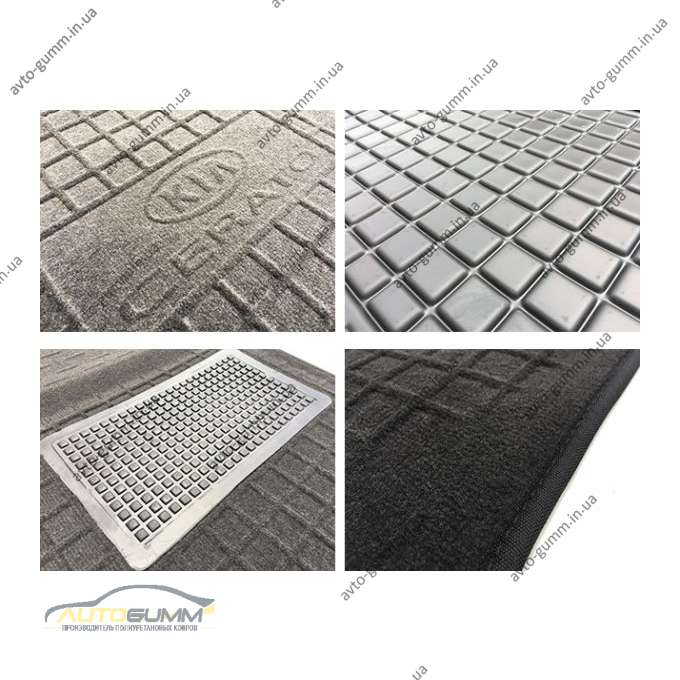 Гібридні килимки в салон Fiat Tipo 2016- Sedan (Base) (AVTO-Gumm)