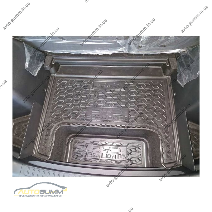 Автомобильный коврик в багажник BYD Sea Lion 05 2025- нижняя полка №2 (AVTO-Gumm)