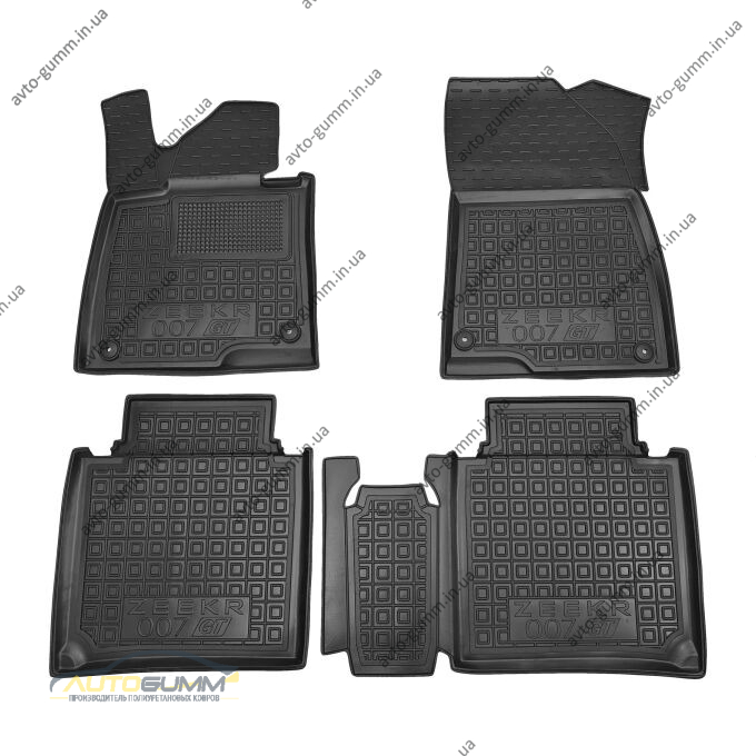Автомобильные коврики в салон Zeekr 007 2025- GT (AVTO-Gumm)