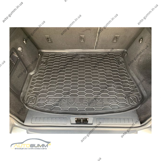 Автомобильный коврик в багажник Range Rover Evoque 2011- (Avto-Gumm)