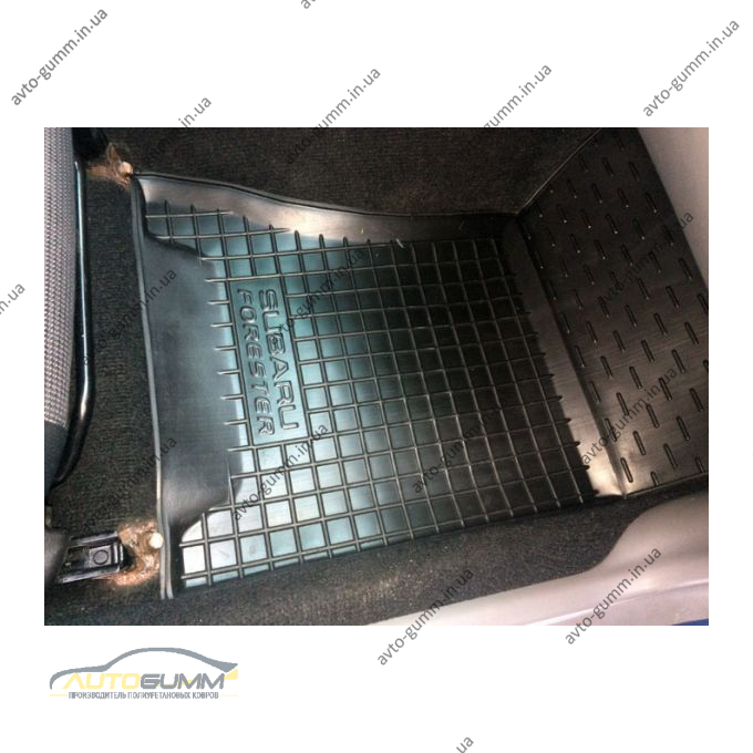 Передні килимки в автомобіль Subaru Forester 2 2002-2008 (Avto-Gumm)