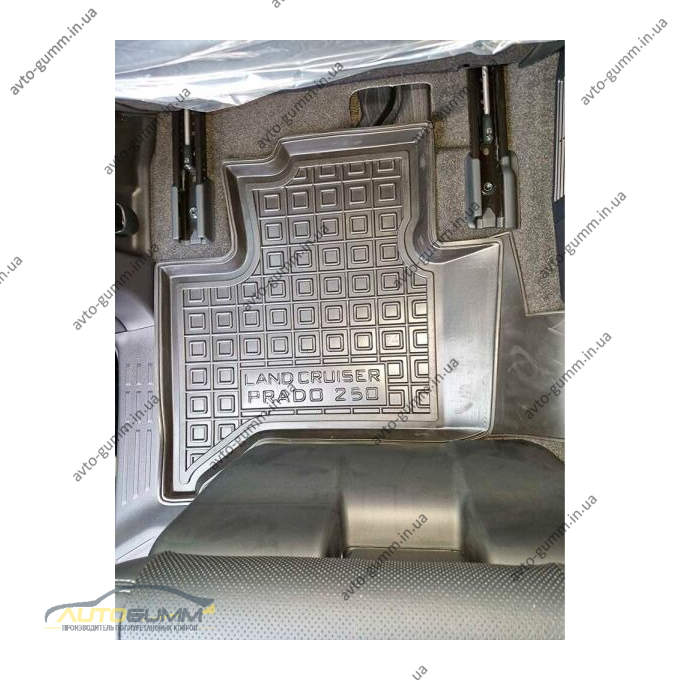 Автомобільні килимки в салон Toyota Land Cruiser Prado (j250) 2024- (AVTO-Gumm)