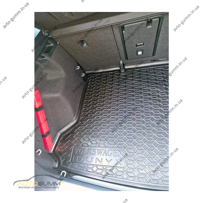 Автомобильный коврик в багажник Volkswagen ID UNIX 2024- (AVTO-Gumm)
