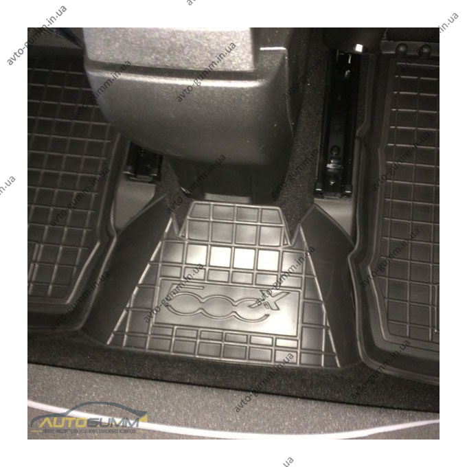 Автомобільні килимки в салон Fiat 500X 2015- (Avto-Gumm)