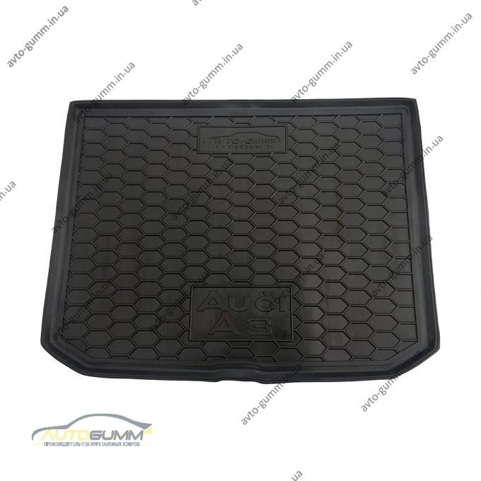 Автомобільний килимок в багажник Audi A3 2012- Sportback (Avto-Gumm)