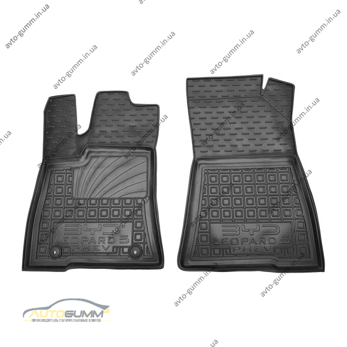 Передние коврики в автомобиль BYD Leopard 5 2024- Hybrid (AVTO-Gumm)