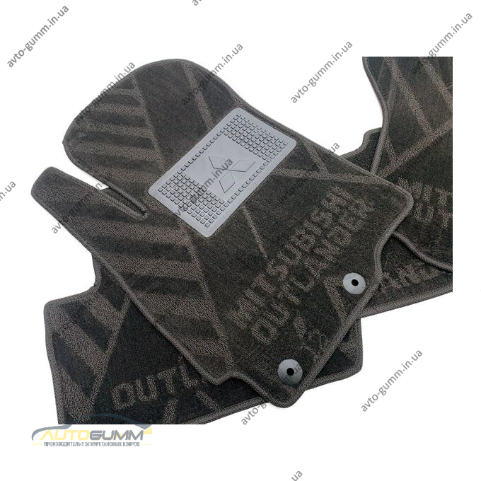 Текстильные коврики в салон Mitsubishi Outlander 2012- (X) AVTO-Tex
