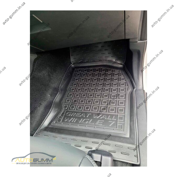 Передні килимки в автомобіль Great Wall Wingle 7 2018- (AVTO-Gumm)