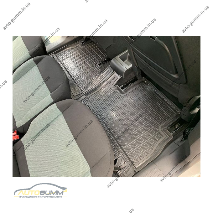 Автомобільні килимки в салон Peugeot Rifter 19-/Citroen Berlingo 19- TOP (Avto-Gumm)
