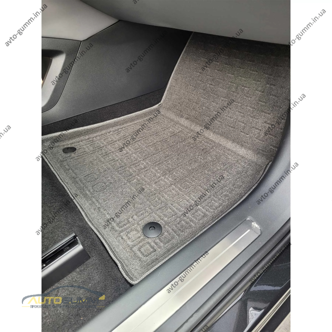 Гібридні килимки в салон Zeekr 001 2022- (AVTO-Gumm)
