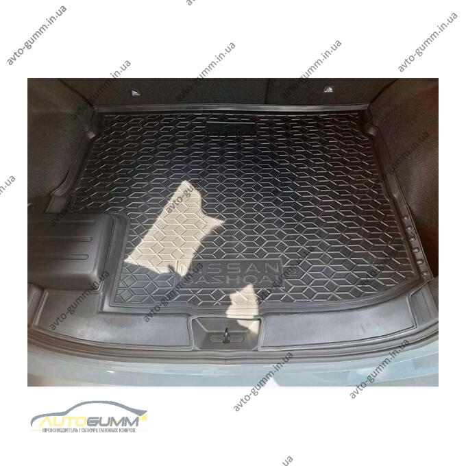 Автомобільний килимок в багажник Nissan Qashqai e-Power 2022- (AVTO-Gumm)
