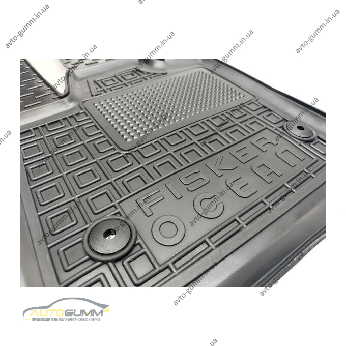 Водительский коврик в салон Fisker Ocean 2022- (AVTO-Gumm)