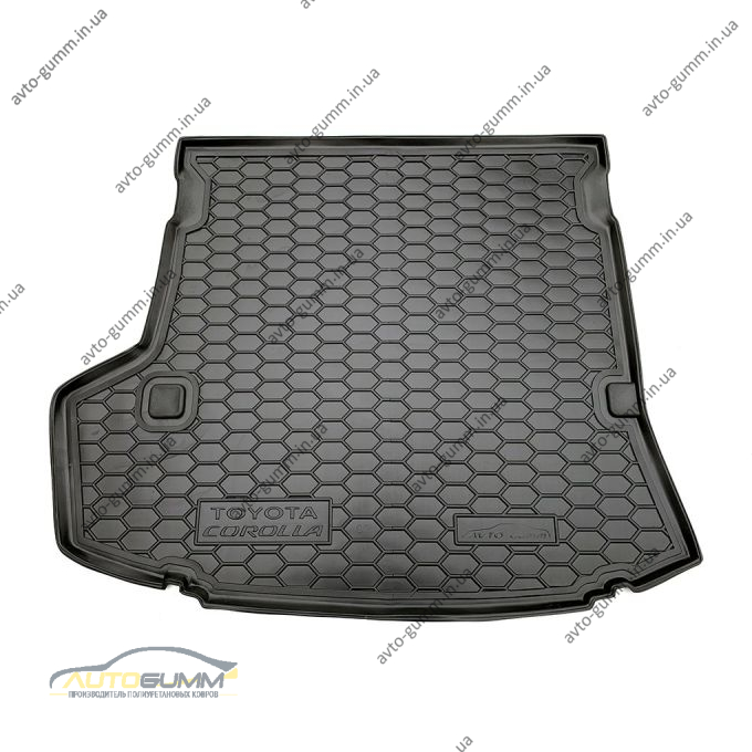 Автомобільний килимок в багажник Toyota Corolla 2007-2013 (Avto-Gumm)