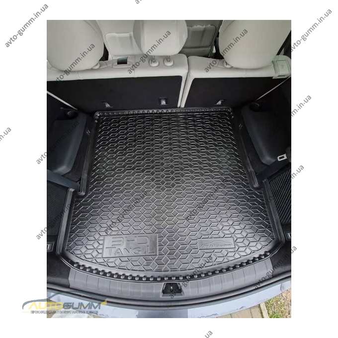 Автомобильный коврик в багажник BYD Tang L 2025- EV (7 мест) удлиненный (AVTO-Gumm)