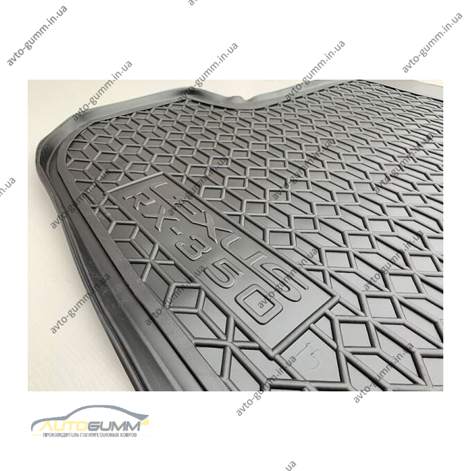 Автомобильный коврик в багажник Lexus RX 350 2015- (AVTO-Gumm)