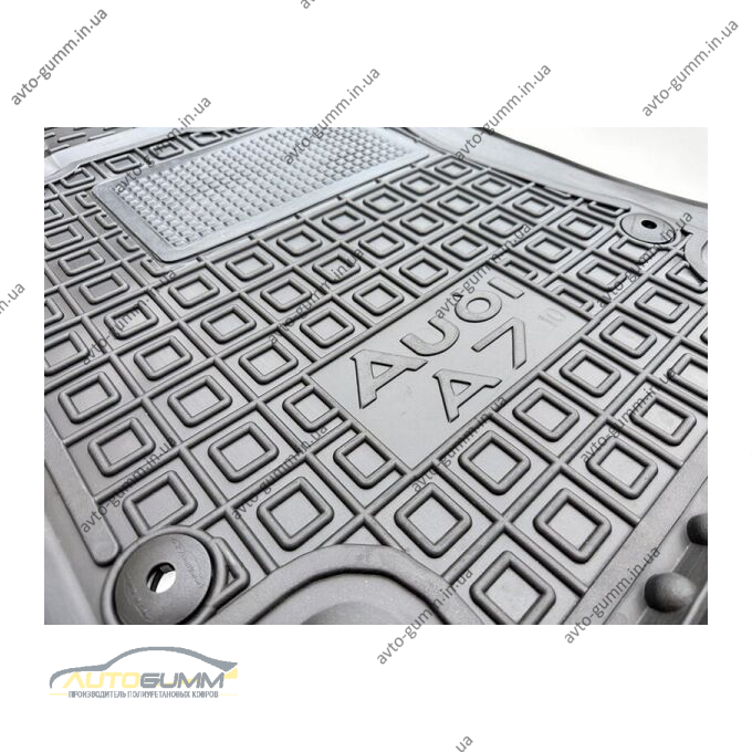 Водійський килимок в салон Audi A7 (4G) Sportback 2011- (Avto-Gumm)