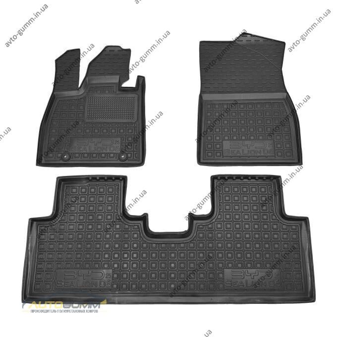 Автомобильные коврики в салон BYD Sea Lion 06 2025- (AVTO-Gumm)