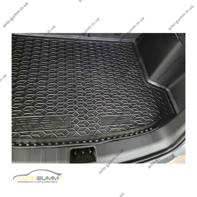 Автомобільний килимок в багажник Geely Atlas Pro 2022- Comfort/Luxury (AVTO-Gumm)