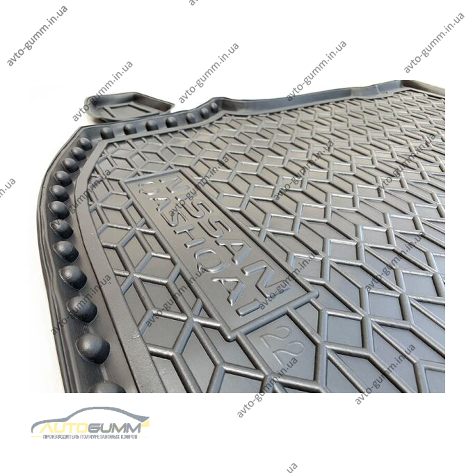 Автомобільний килимок в багажник Nissan Qashqai 2022- Верхня поличка (AVTO-Gumm)